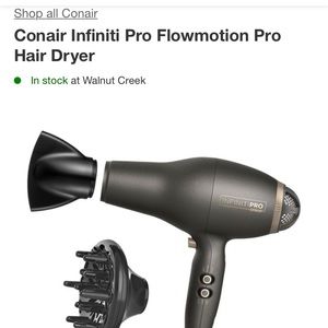 Conair Infinity Pro hairdryer